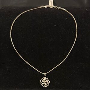 New Brighton Crystal Flower Necklace